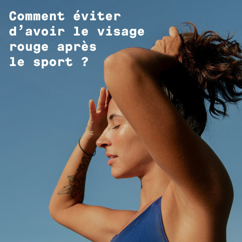 Come evitare il viso arrossato dopo lo sport?